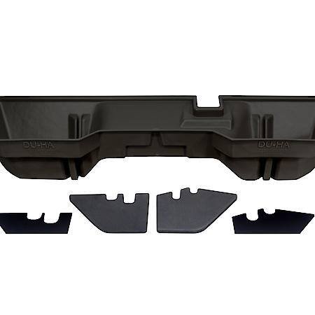 02-18 RAM 1500/03-C RAM2500/3500 QUAD CAB/CREW CAB DU-HA UNDERSEAT STORAGE / GUN CASE DK GRAY