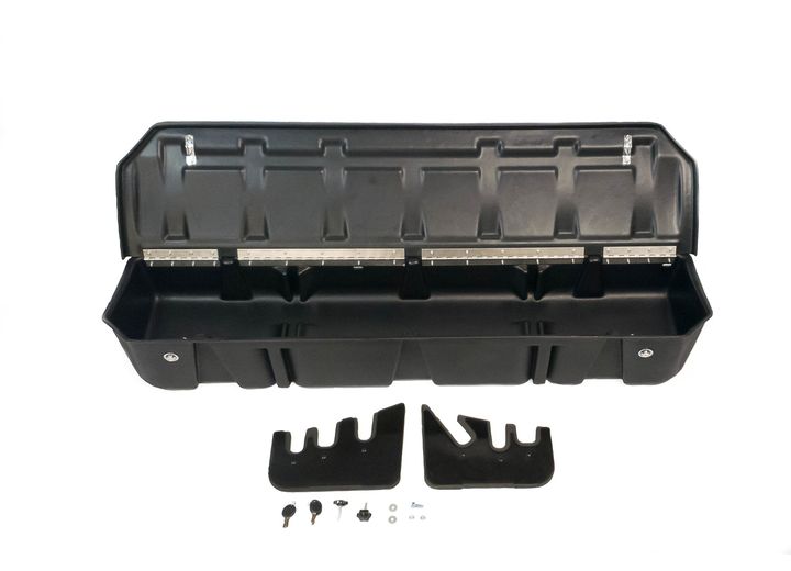 15-C F150 SUPERCREW W/LID UNDERSEAT STORAGE LOCKBOX/GUN CASE