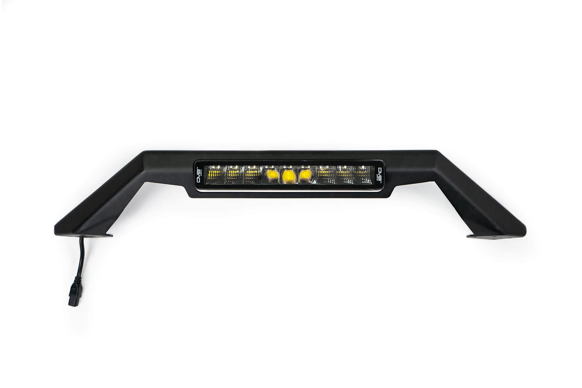 BULL BAR ADD ON FOR DV8 BRONCO BUMPERS FITS 13IN ELITE SERIES LIGHT BAR