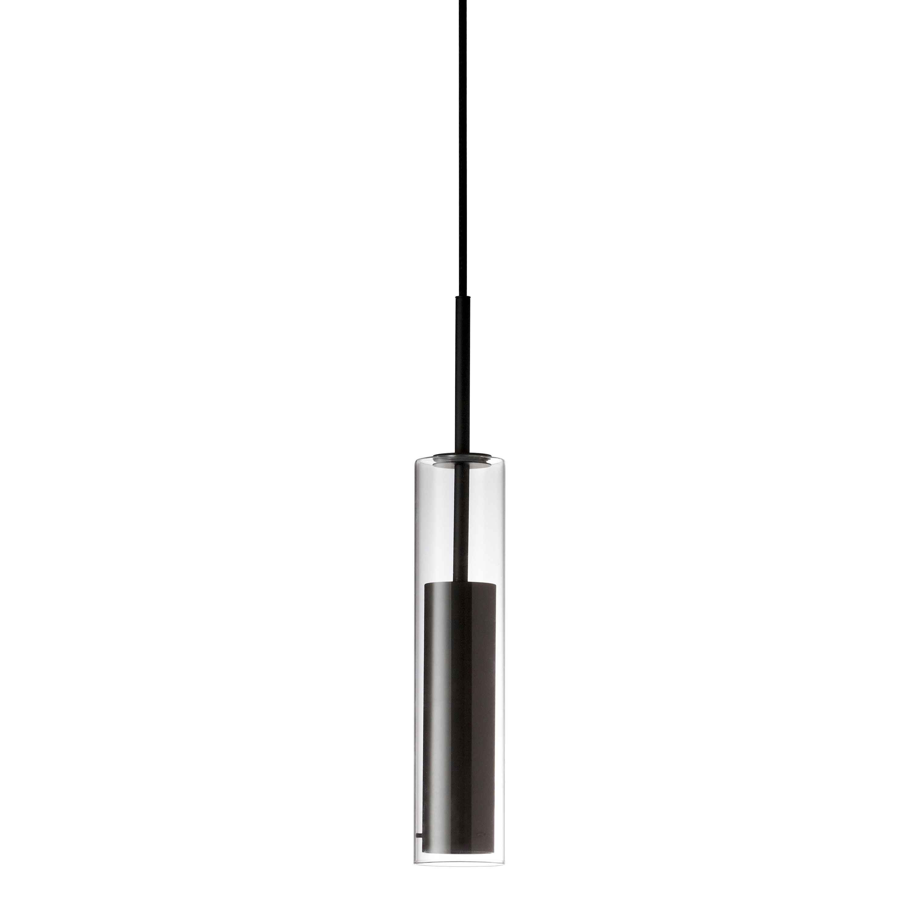 5W LED Pendant, Black Finish