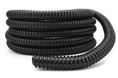 20' Black Kink Resistant Vinyl Tubing - 1 1/2" ID