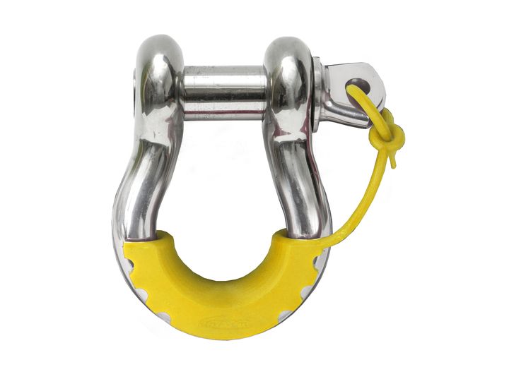 D RING LOCKERS / SHACKLE ISOLATORS, YELLOW (PAIR)