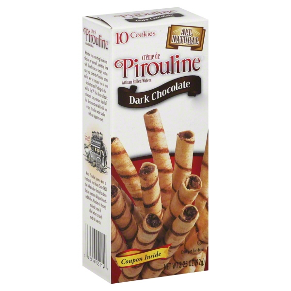 De Beukelaer Piroulin Dark Chocolate (12x3.25OZ )