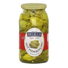 De Lallo Hot Pepperoncini (6x25.5Oz)