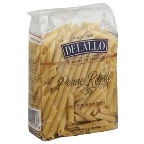 De Lallo Penne Rigata Bag (16x16OZ )