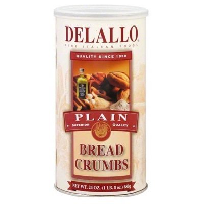 De Lallo Brd Crmbs Plain (6x24OZ )