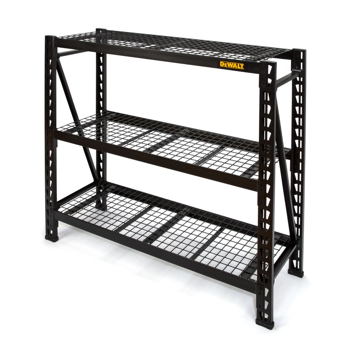 Rak Dxst4500Blk-W 4Ft 3- Shelf (Wire) Industrial Rack ()