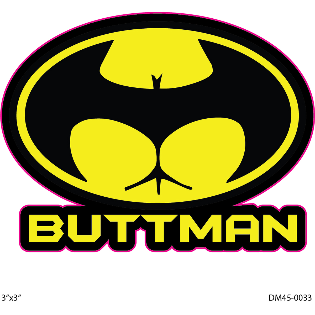 DecalMania - Buttman 2PK 3 .in Decal