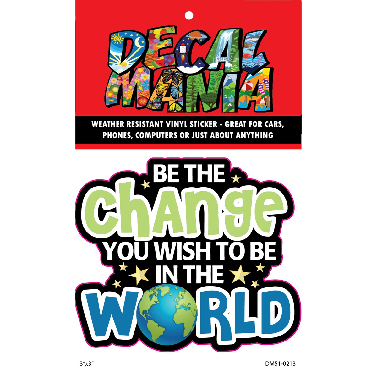 DecalMania - Be The Change 2PK 3 .in De