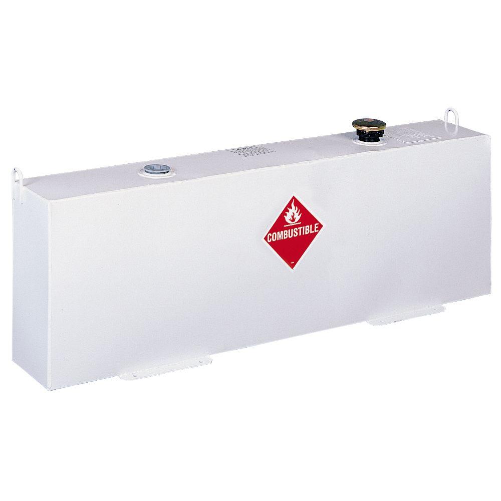 JOBOX 36 GAL VERTICAL STEEL TANK - WHITE