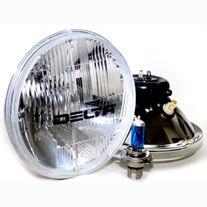Universal WATERPROOF 7-inch Xenon Headlight Kit with LED DRL