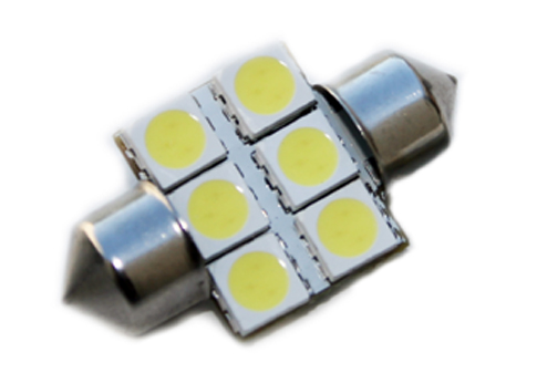 Festoon SMD LED Dome Light / Lic. Plate - 31mm