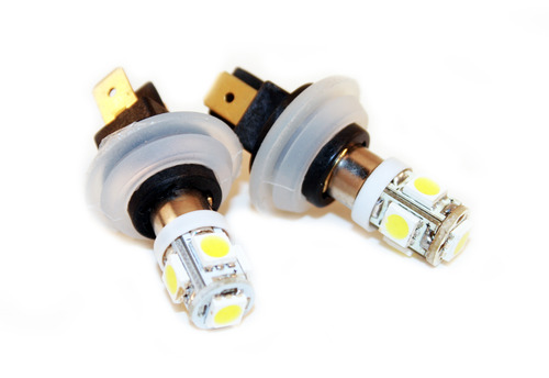 BA9S SMD 5 LED Bulb White