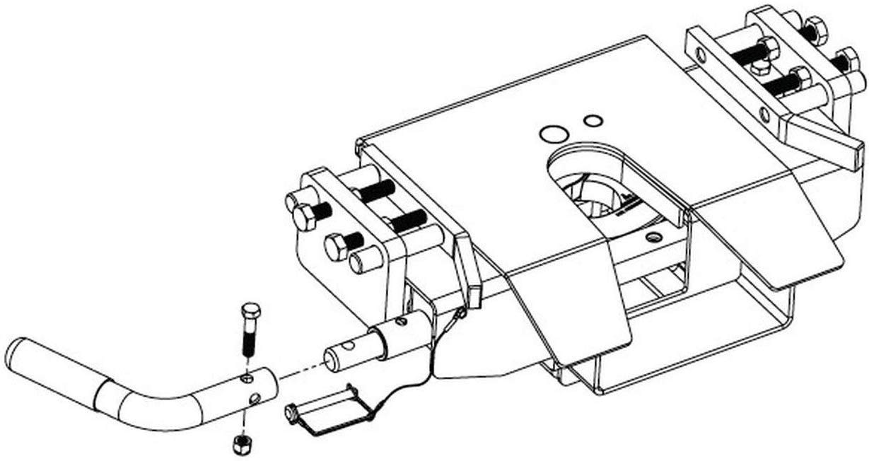 5TH WHEEL DP HEAD ASSEMBLY F/ AUTOSLIDE 18IN WIDE