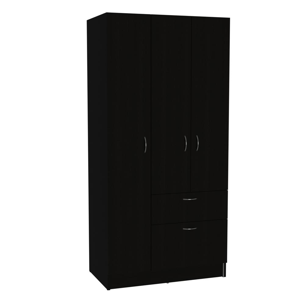 Cartagena Armoire - Black/White