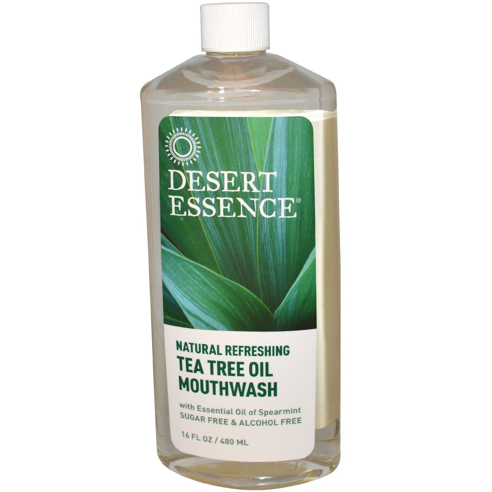 Desert Essence Tea Tree Oil Mouthwash (1x16 Oz)