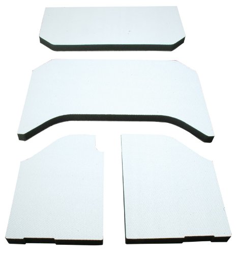 0710 WRANGLER JK (4 DOOR) SOUND DEADENING HEADLINER ORIGINAL WHITE FINIS