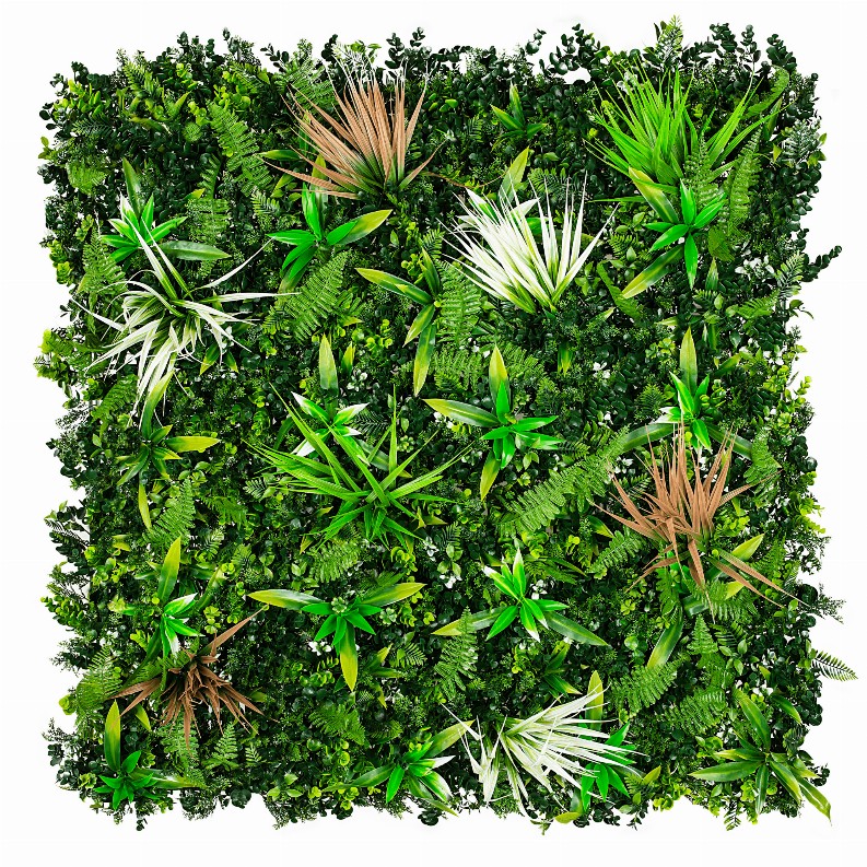 Sample Panel of Artificial Green Wall Vertical Garden (Small Sample) - Wild Tropics