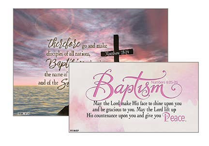 Baptism Print Pack - Prints Only