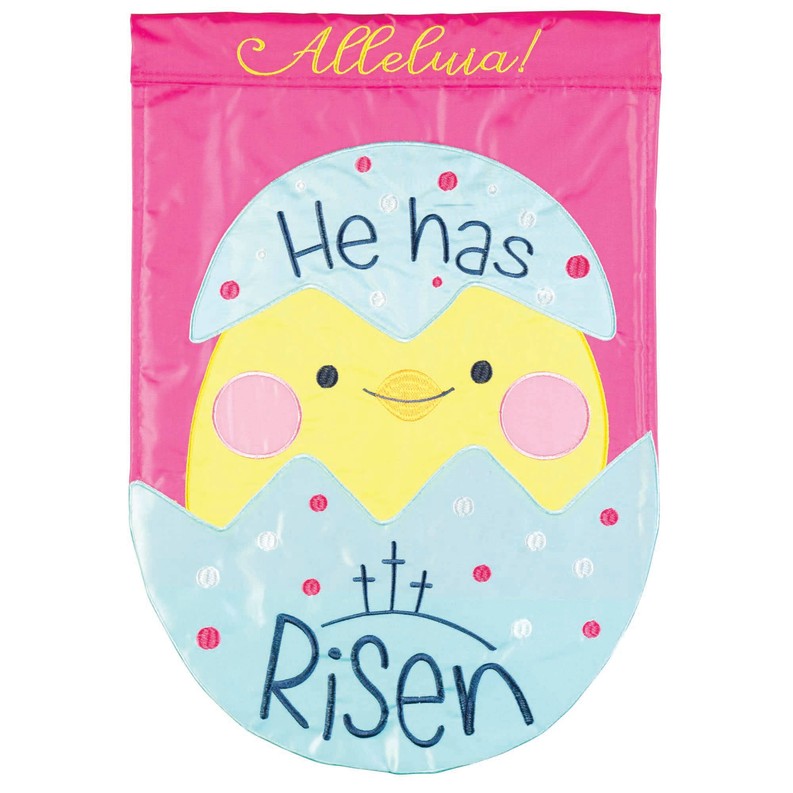 Flag Chick He Has Risen Polyester 