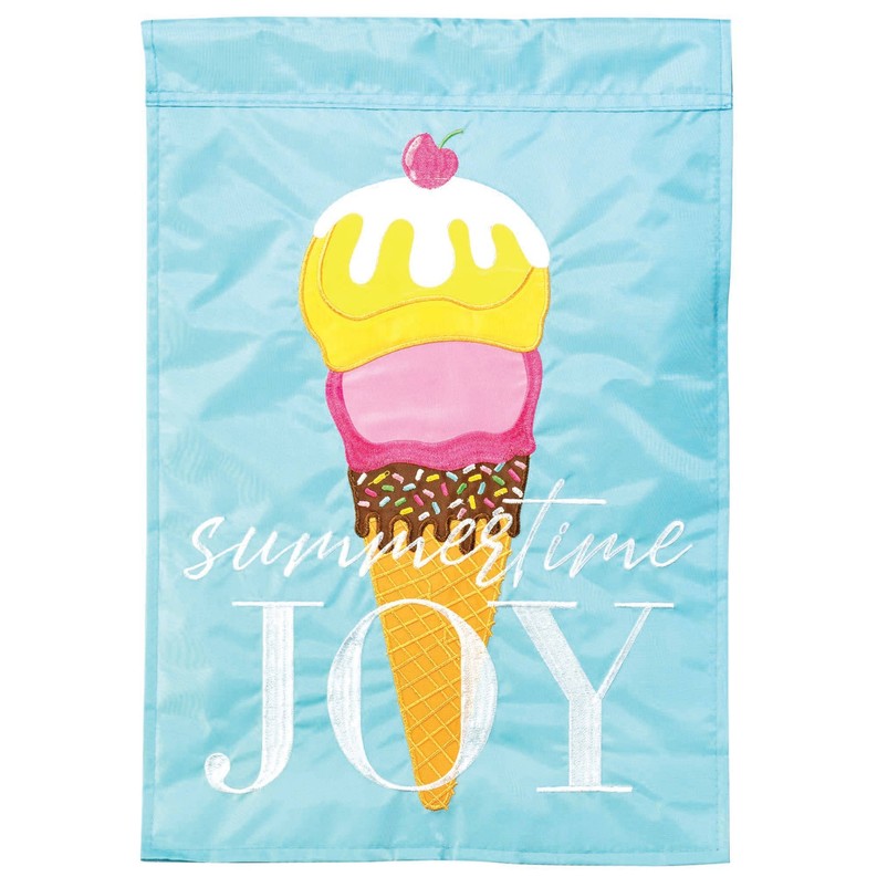 Flag Ice Cream Summertime Joy 