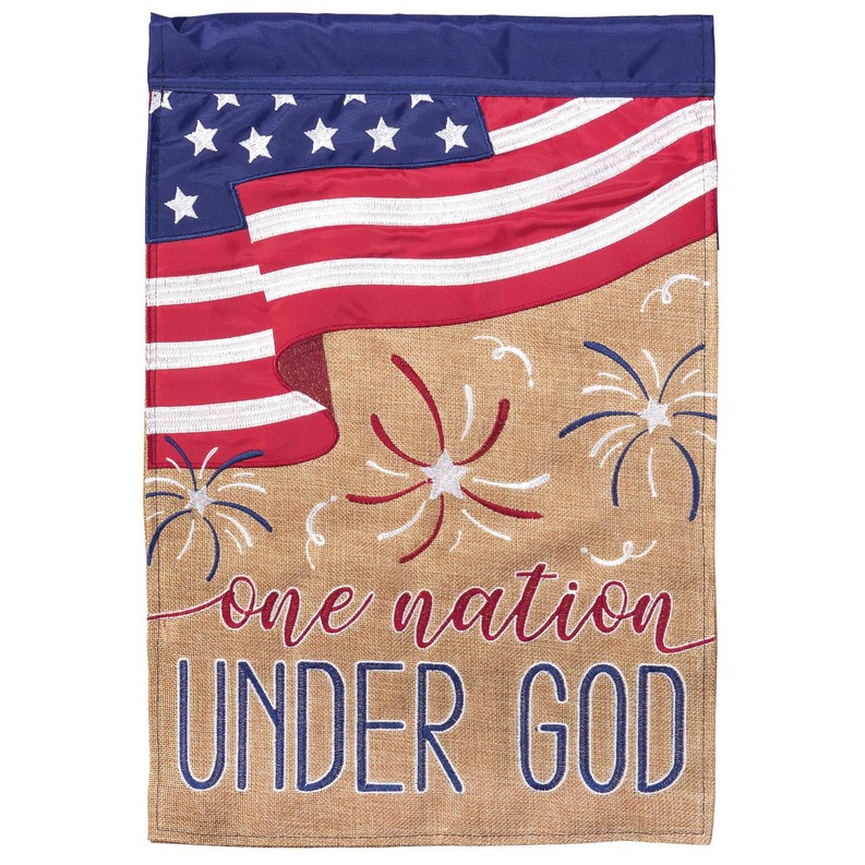 Flag One Nation Under God Garden