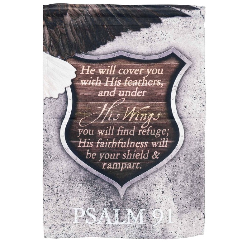 Flag Psalm 91 Eagle 
