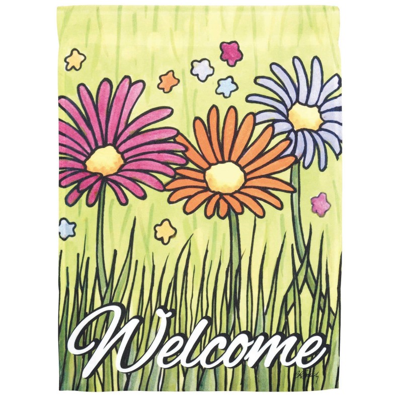 Flag Welcome Daisies 