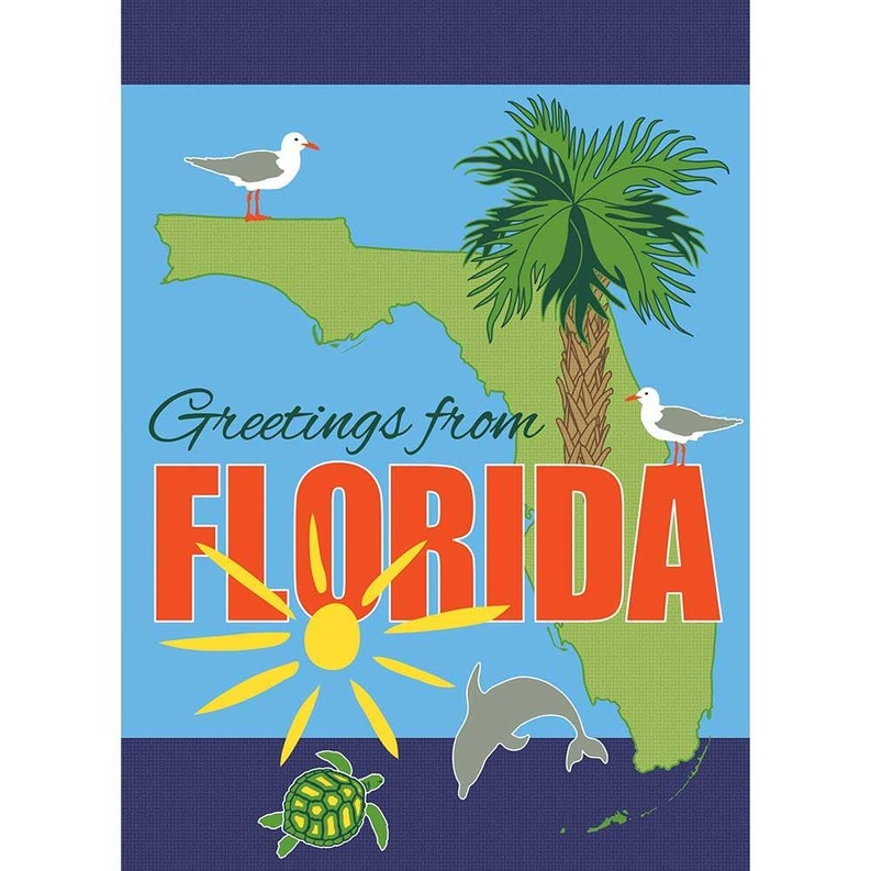 Florida State-Greetings Flag