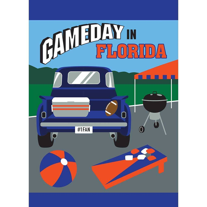 Gameday In Florida Garden Flag