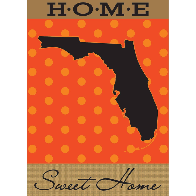 Garden Florida Home Sweet Flag