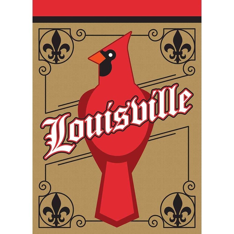 Garden Louisville Cardinal Flag