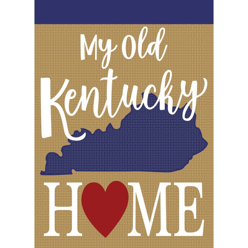 Garden My Old Kentucky Home Flag 