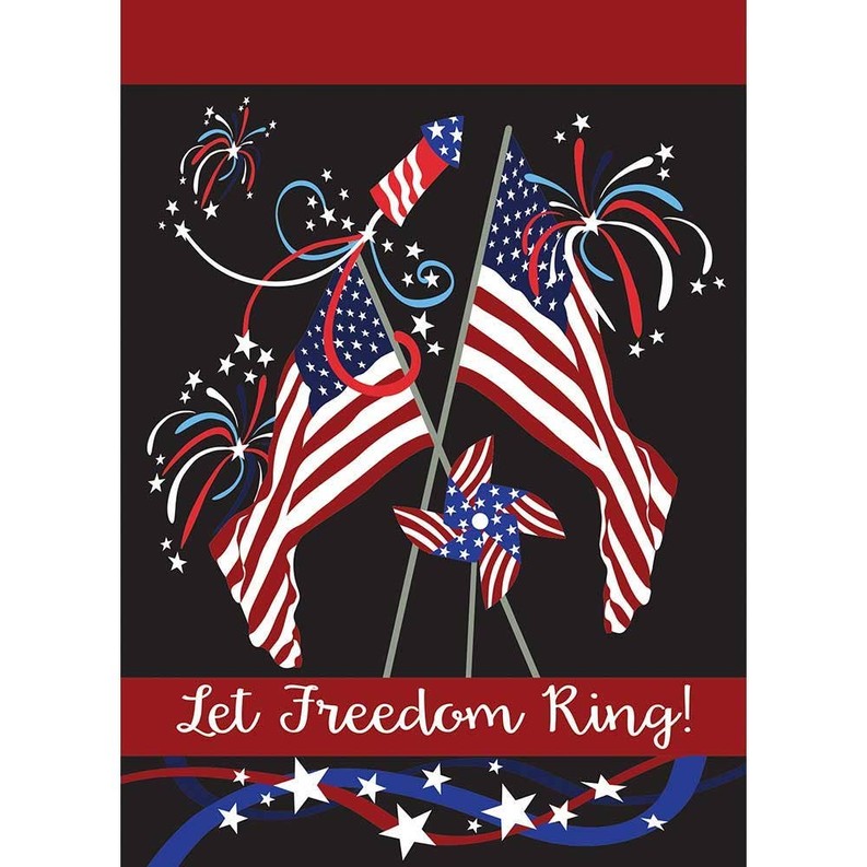 Garden Patriotic-Let Freedom Flag