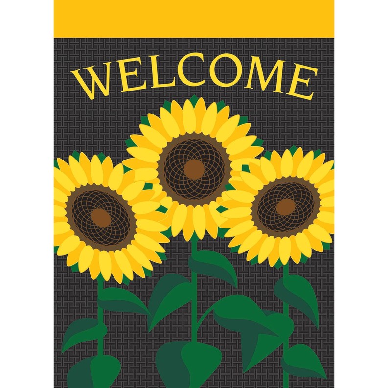 Garden Sunflowers Flag