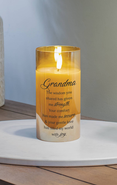 Led Candle Grandma, The Wisdom 6In 