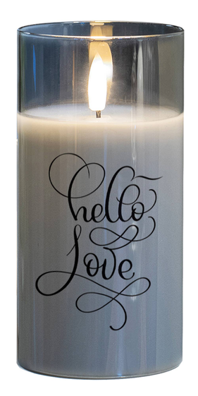 Led Candle Hello Love 