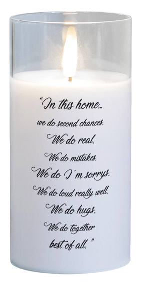 Led Candle In This Home-We Do Second 