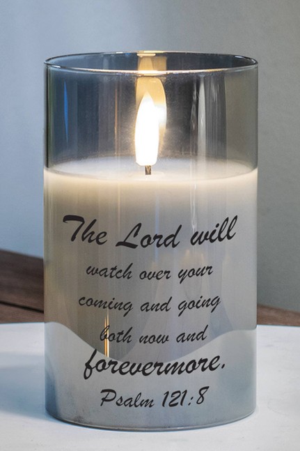 Led Candle The Lord Will Ps 121 