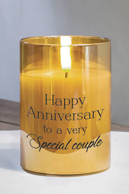 Led Candle To A Special Couple 
