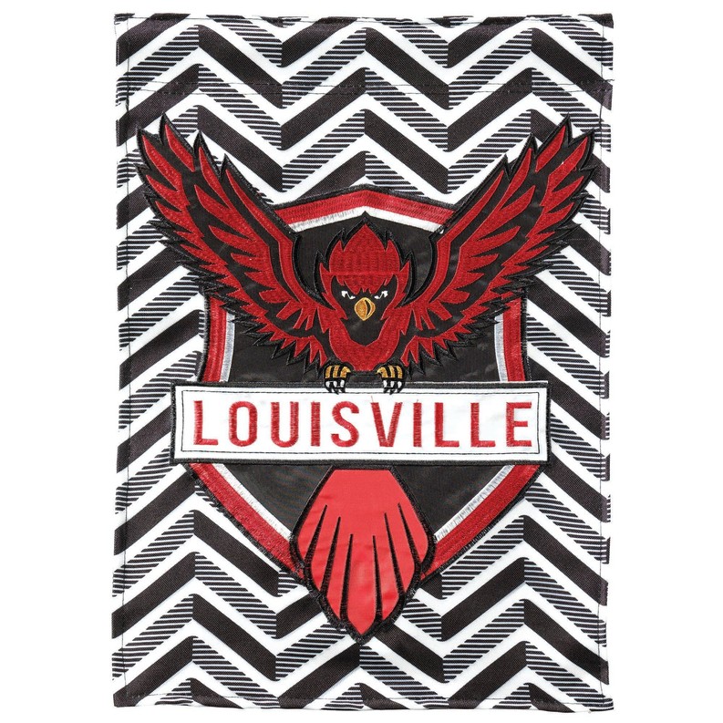 Louisville Cardinal Flag Plus
