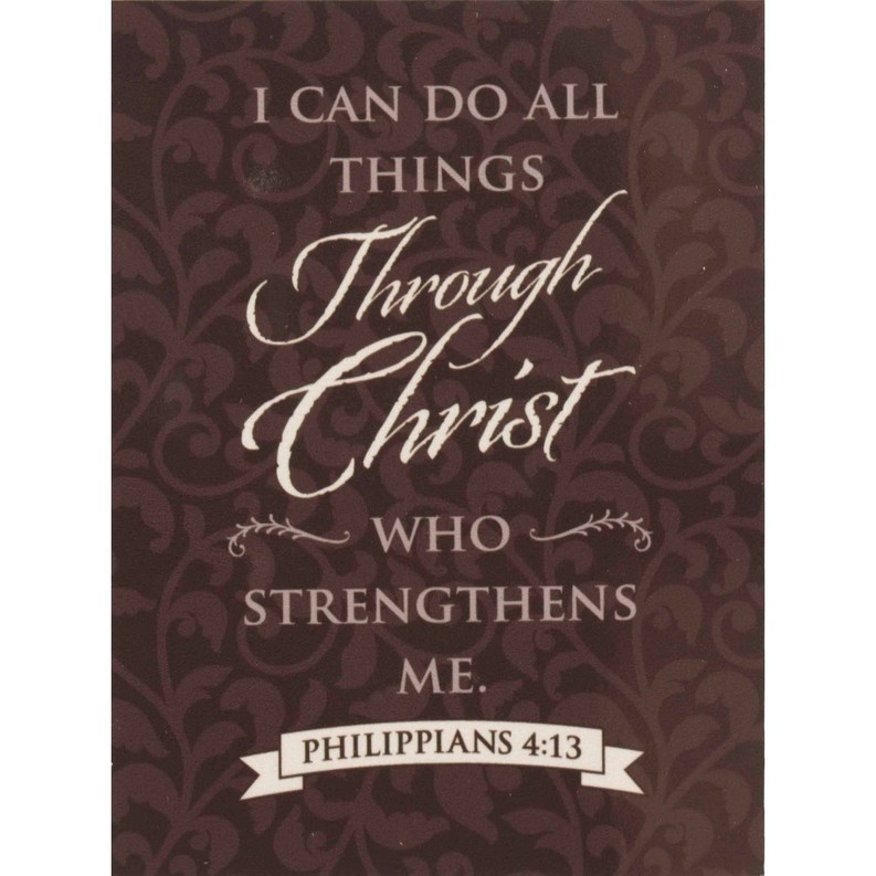 Magnet I Can Do All Things Phil.4:13
