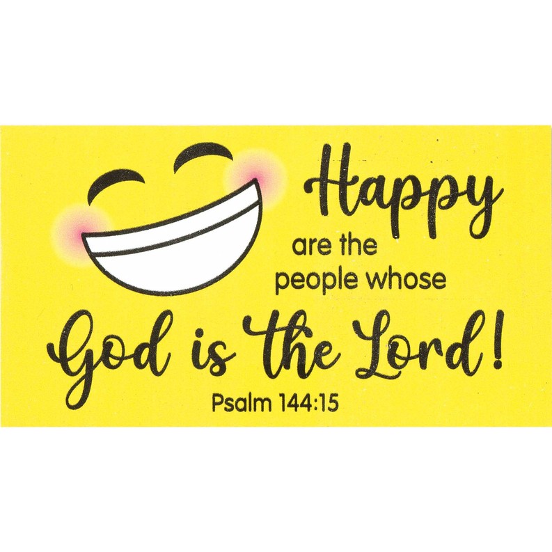 Magnet Smile Happy Are People Ps 144:15