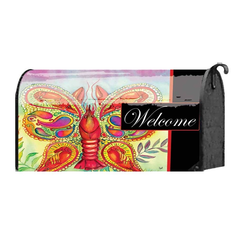 Mailbox Cover-Crawfish Butterf