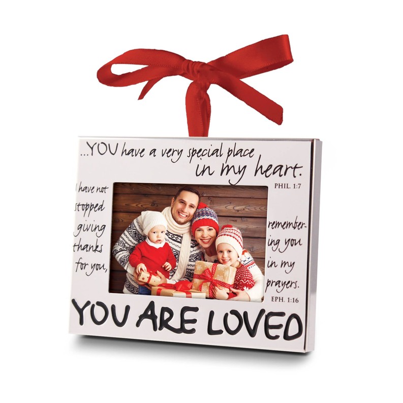 Ornament Silver Frame You Are Loved