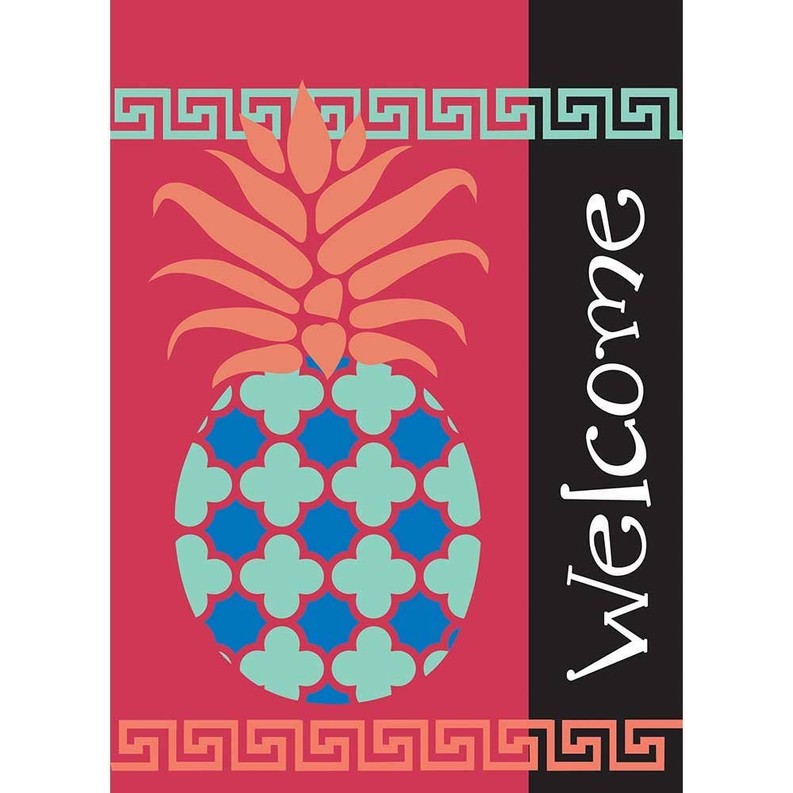 Pineapple Welcome Flag