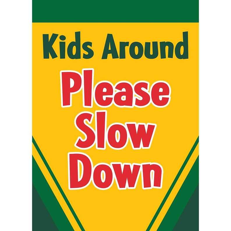 Please Slow Down Flag