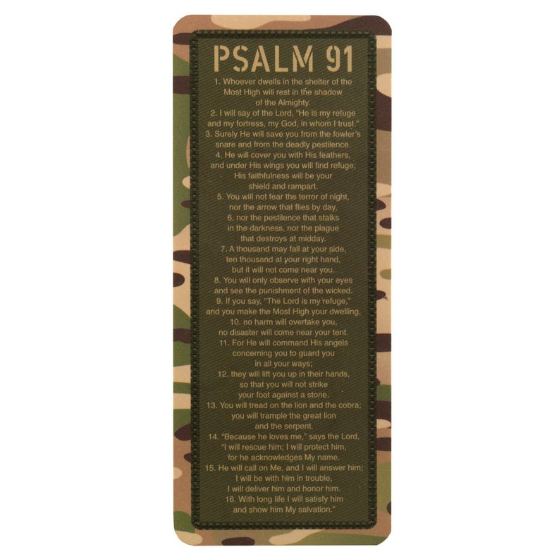 Psalm 91 Bookmark Card