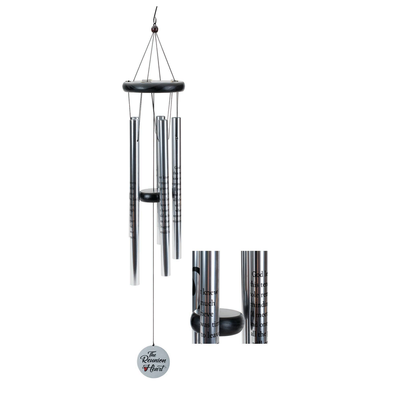Reunion Heart Wind Chime