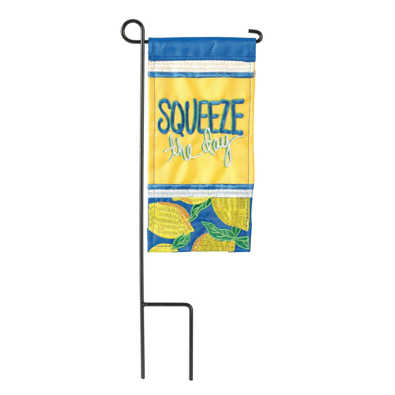 Squeeze The Day Mini Flag